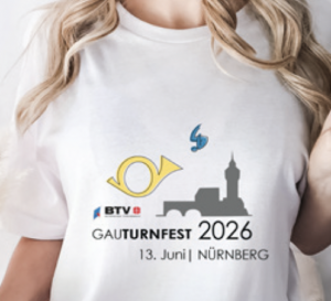Gauturnfest 2026 T-Shirt weiss